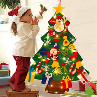 Montessori 3D DIY Felt Christmas Tree