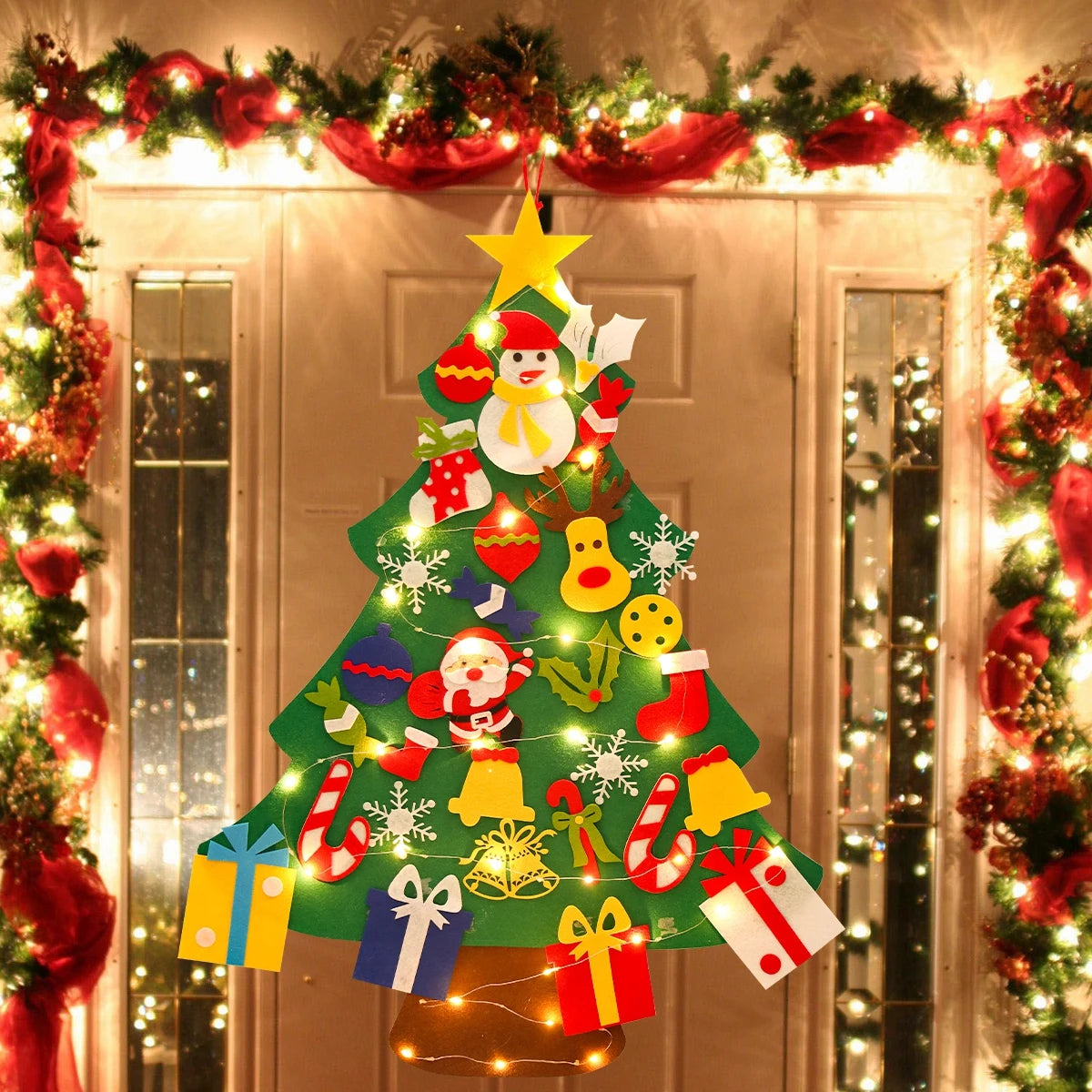 Montessori 3D DIY Felt Christmas Tree