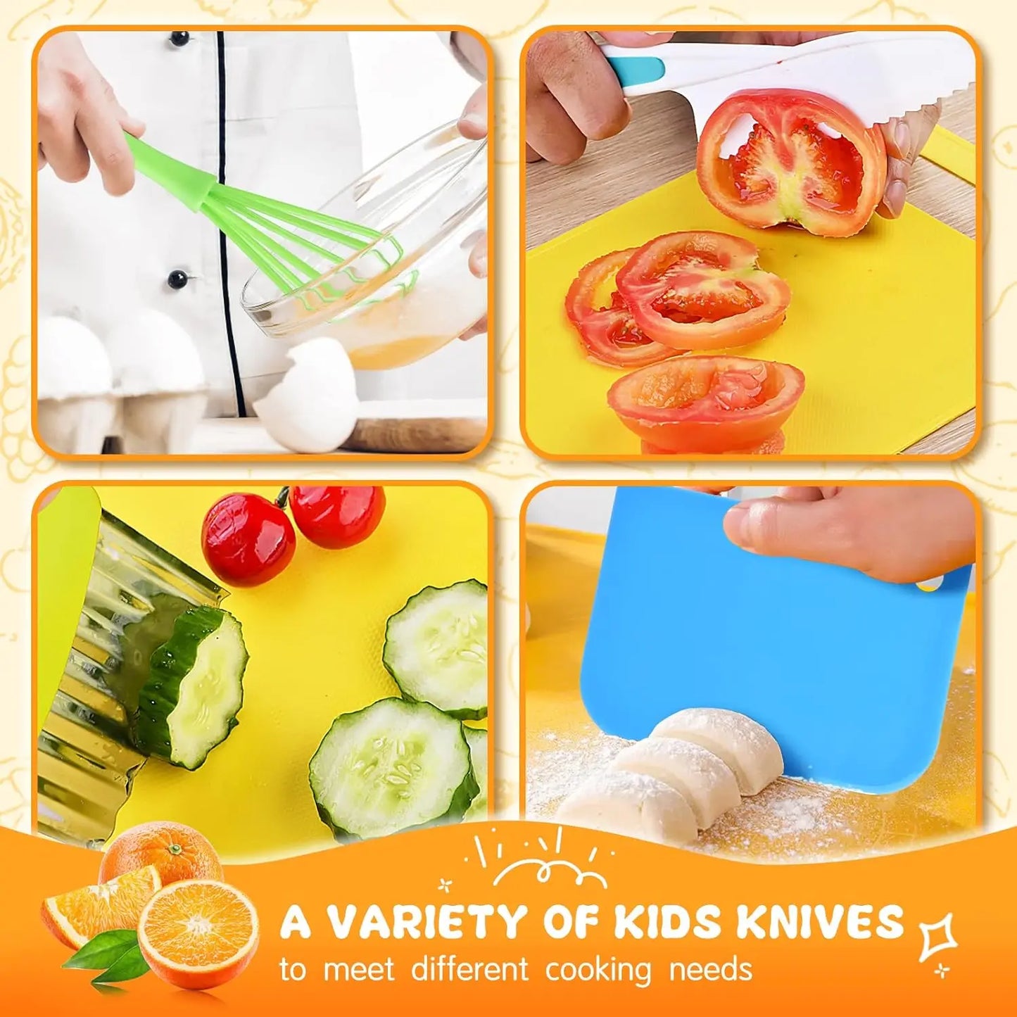 Kids Cooking Sets 17pcs