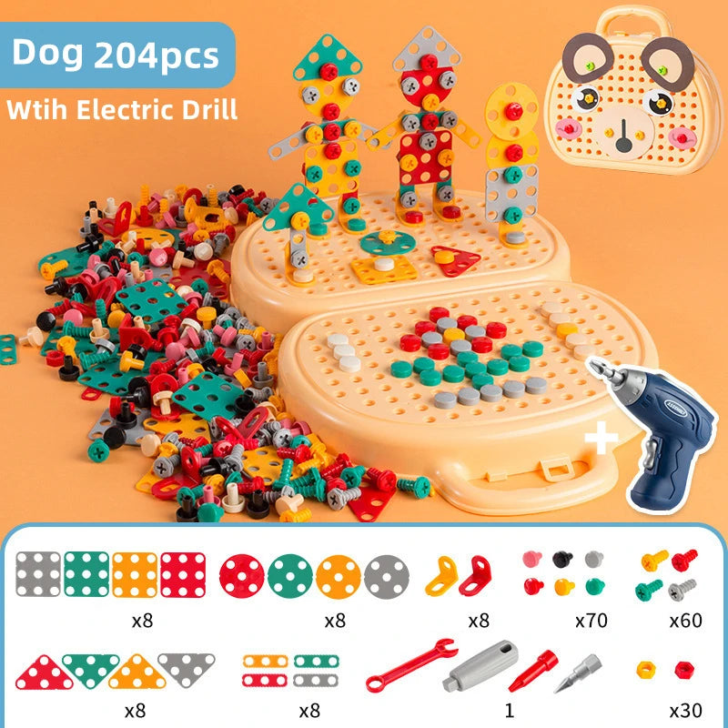 Montessori Mosaics Drill Set