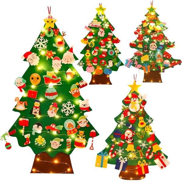 Montessori 3D DIY Felt Christmas Tree