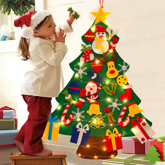 Montessori 3D DIY Felt Christmas Tree